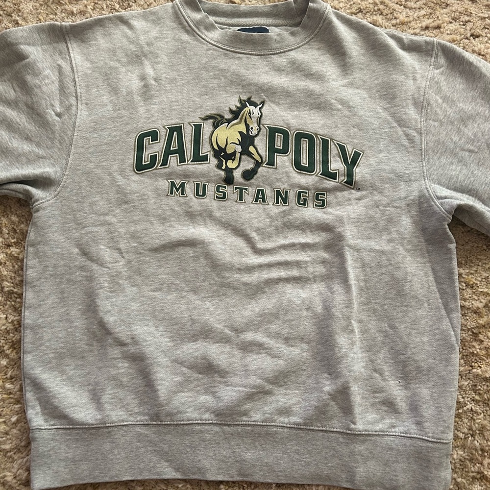 Cal Poly SLO Mustangs Crew Neck
